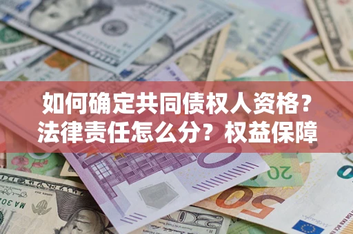 北京如何确定共同债权人资格？法律责任怎么分？权益保障技巧揭秘！