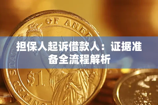 北京担保人起诉借款人：证据准备全流程解析