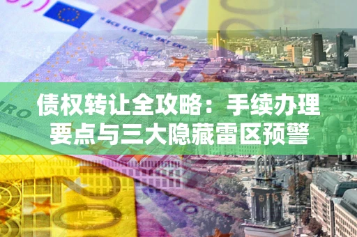 北京债权转让全攻略：手续办理要点与三大隐藏雷区预警