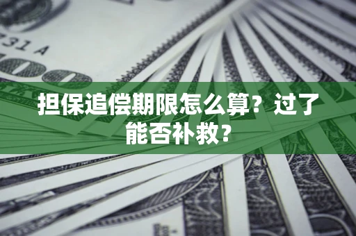 北京担保追偿期限怎么算？过了能否补救？